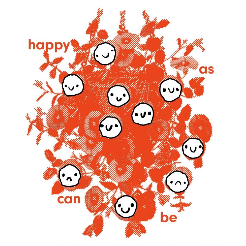 As happy as possible