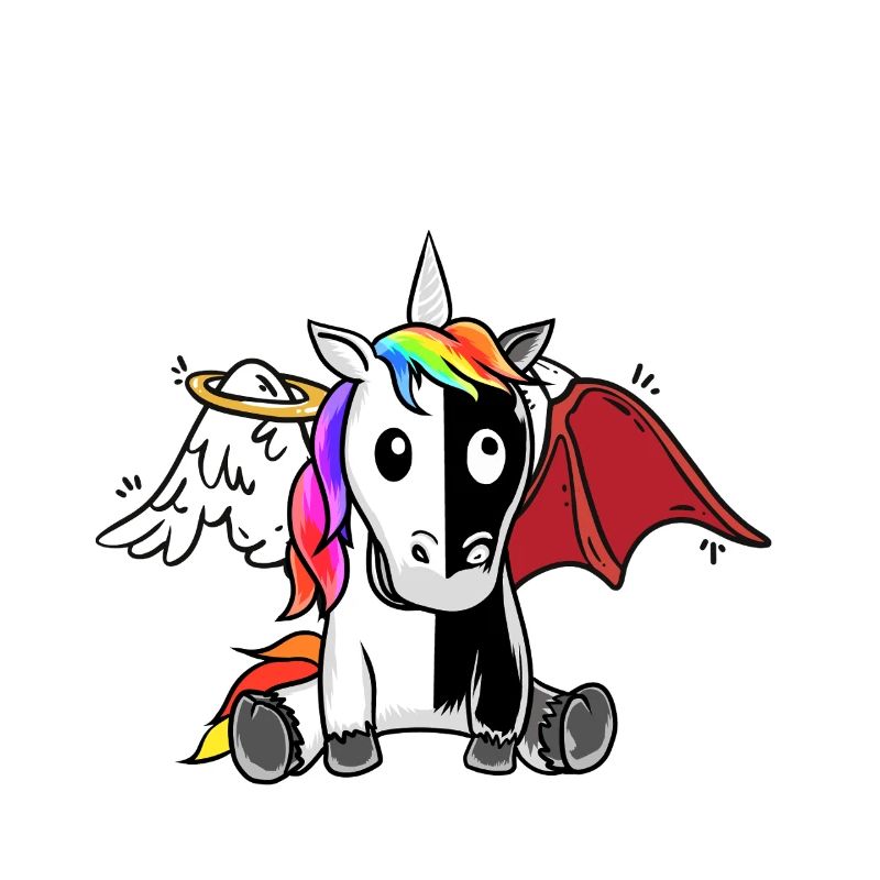 Unicorn, Unicorns, Devils, Angels, Mythical Creatures