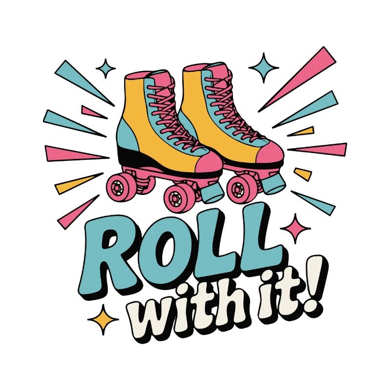 ROLLSCHUHE, ROLLEN SIE DAMIT