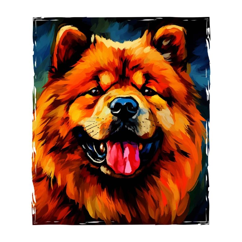 Chow Chow Portrait de chien