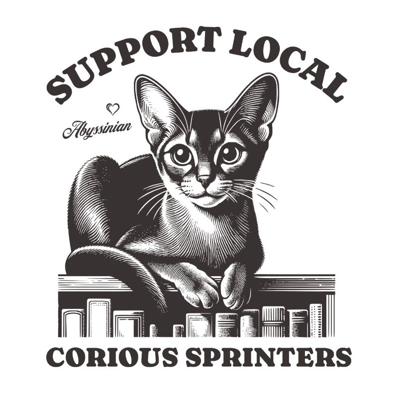 Katze Support Local Abyssinian