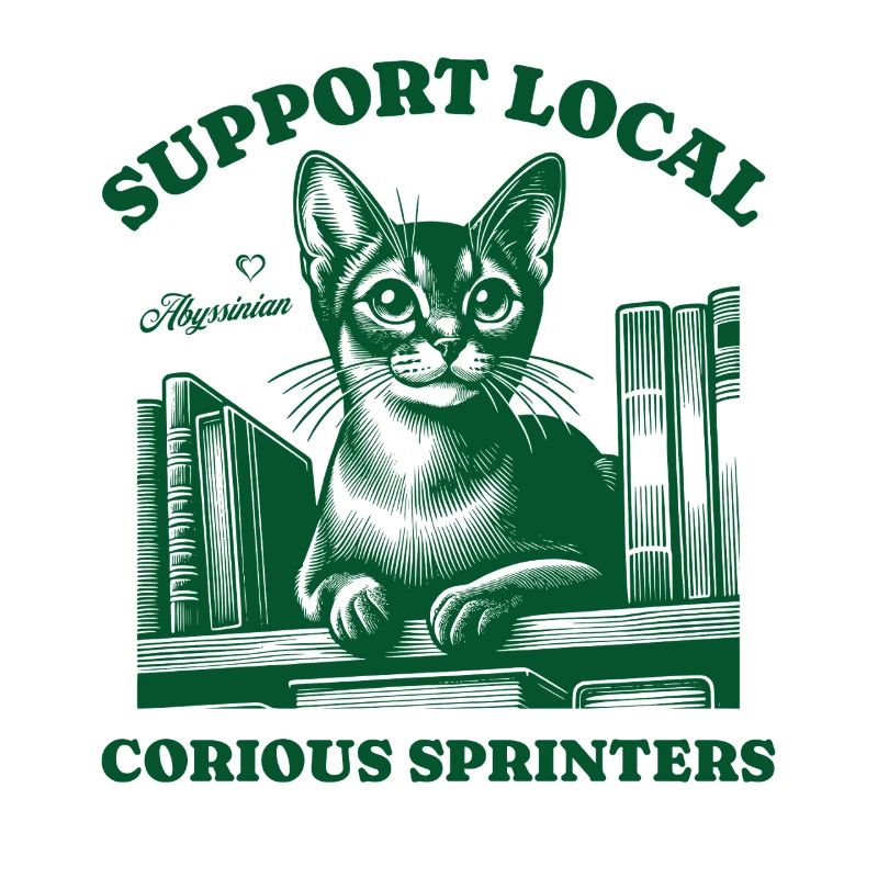 Katze Support Local Abyssinian