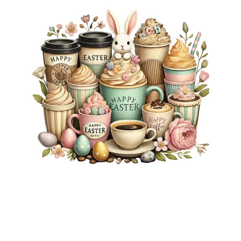 Easter Coffee Easter Bunny Coffee Lover Joy