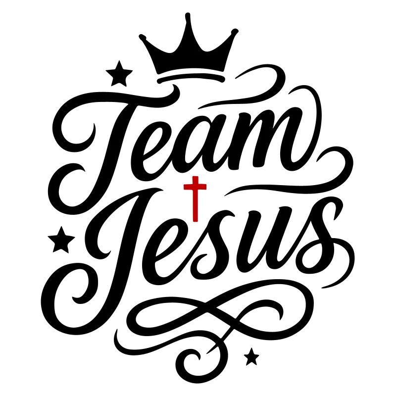 Team Jesus Christlich Spruch