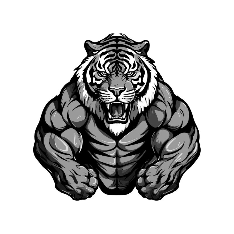 Tiger Muscles Workout Gym