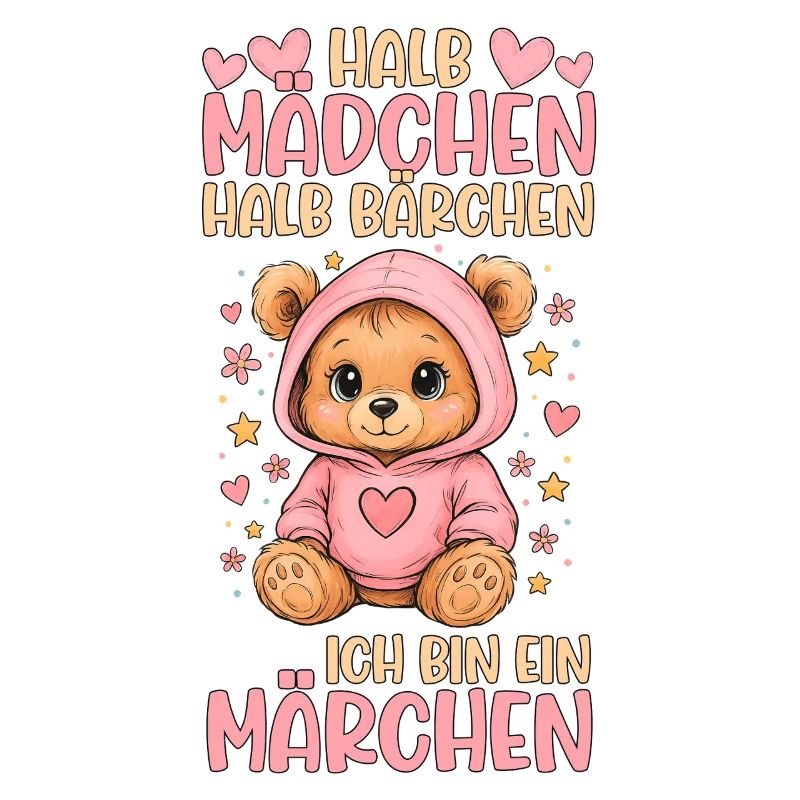 Halb Mädchen Halb Bärchen Märchen Bär Geschenk