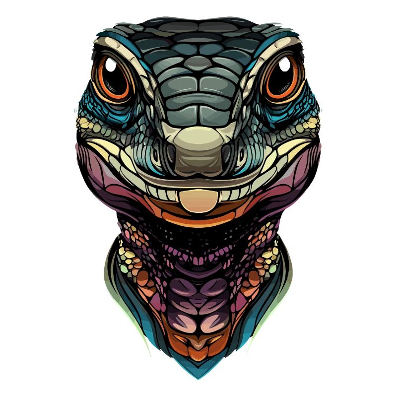 Waran Echse Reptil Komodowaran Bindenwaran Lizard