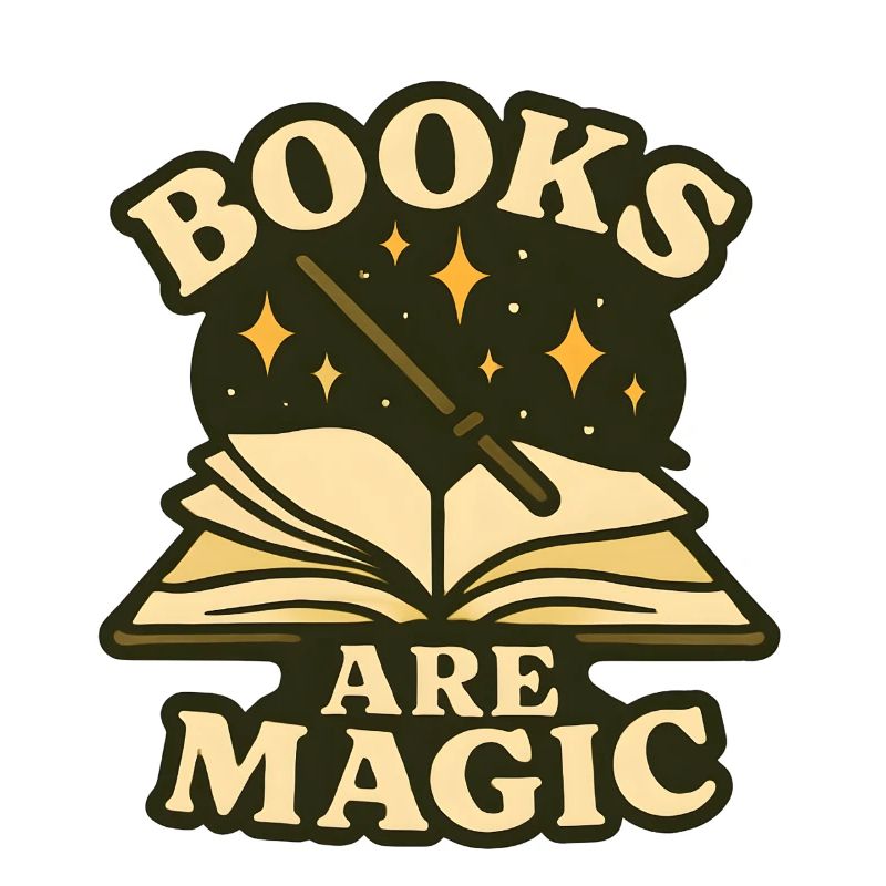 Magic Book Spell Illustration
