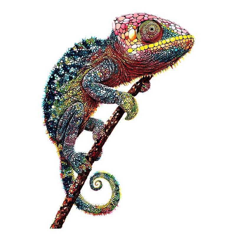 Chamäleon Echse Reptil Chameleon Leguan Eidechse