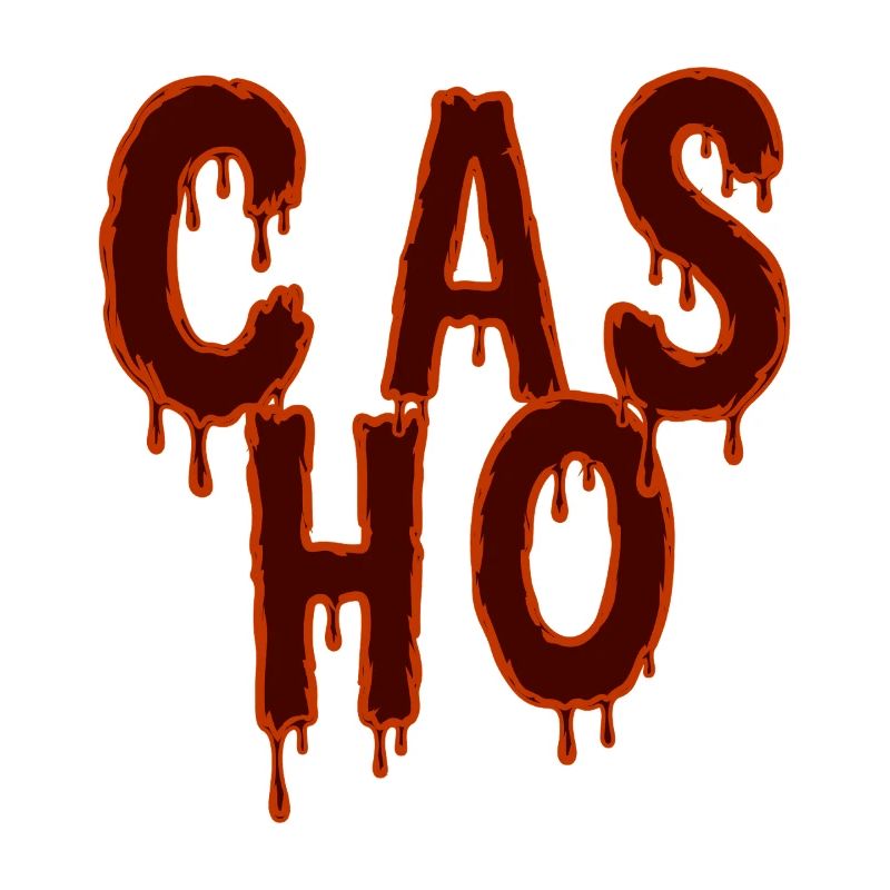 Tropfender Text Horror-Modedesign