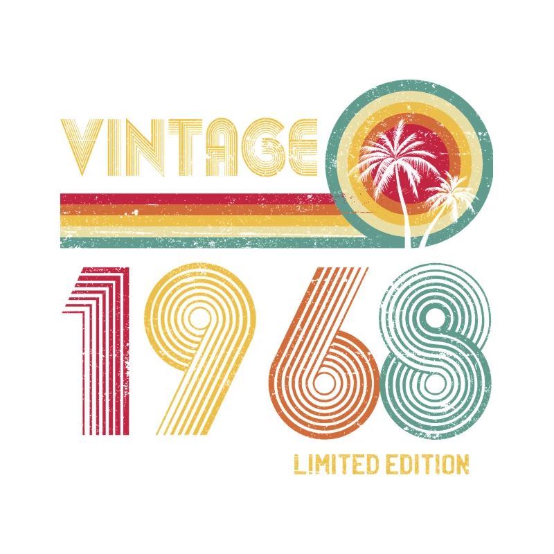 Vintage 70s Inspired Retro Design