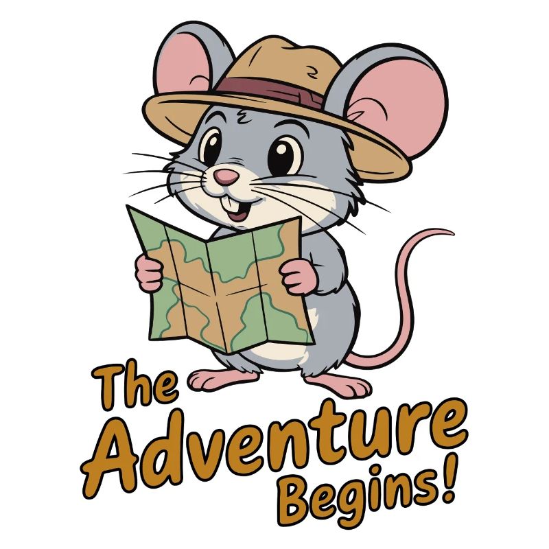Whimsical Mouse Explorer Design