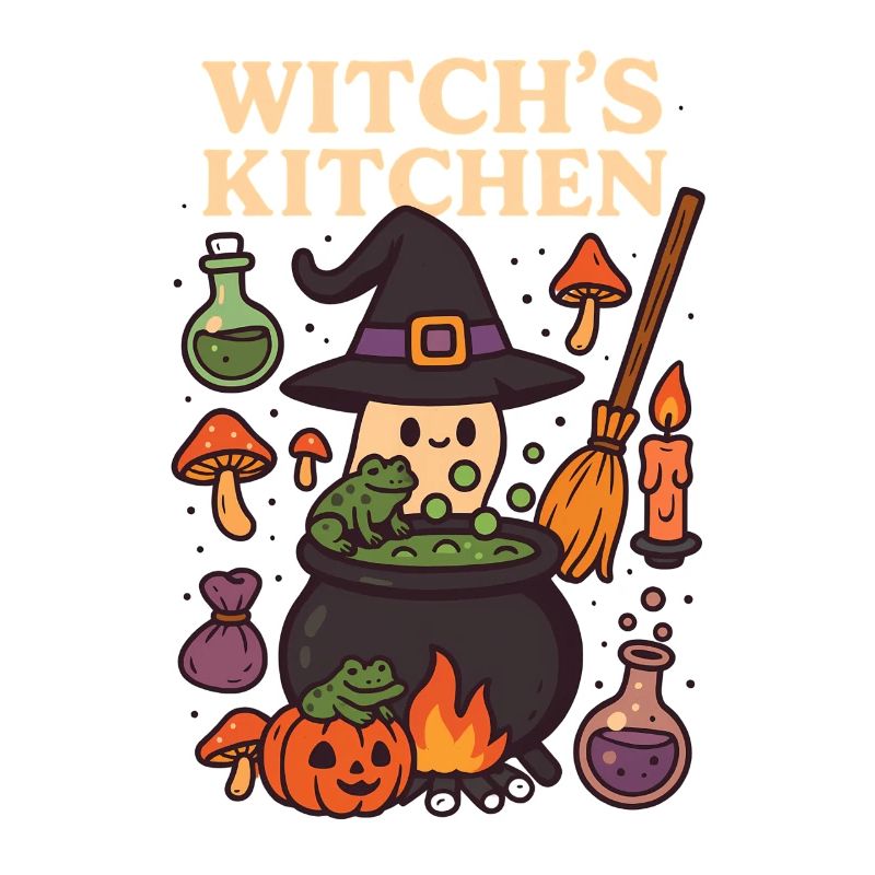 Conception du bureau du sorcier de la maison de la sorcière