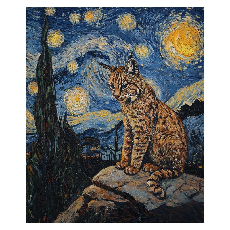 Luchs Van Gogh Style Starry