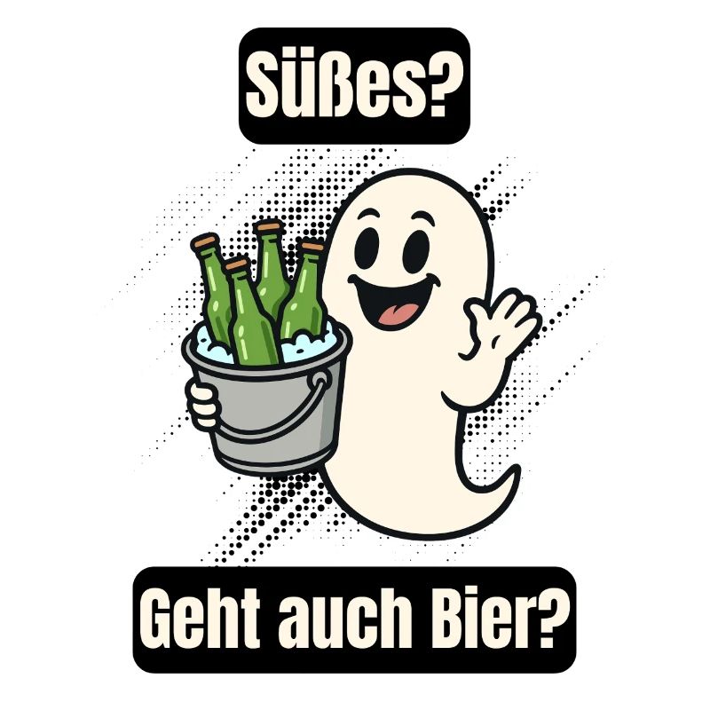 Süßer Geist mit Bier