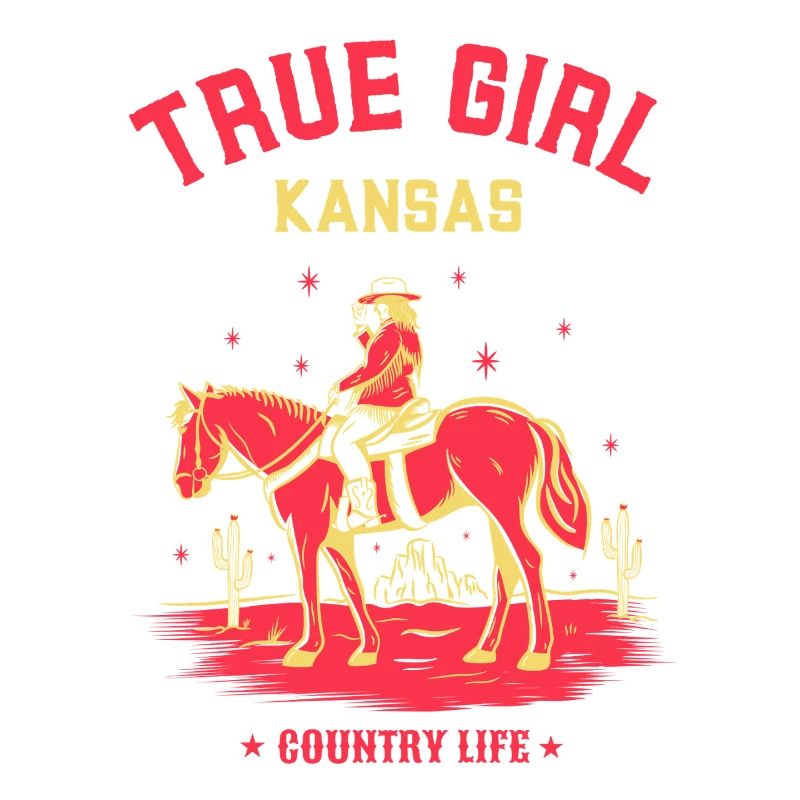 ECHTES KANSAS-MÄDCHEN