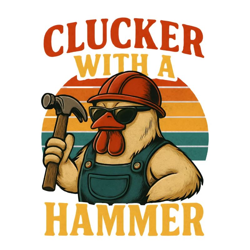 Bauerchicken – Clucker avec un marteau