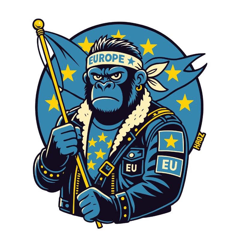 EU Gorilla Biker Stil