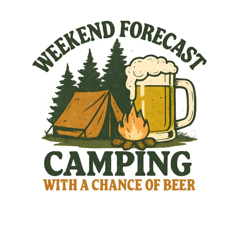 Camping mit Bierchance