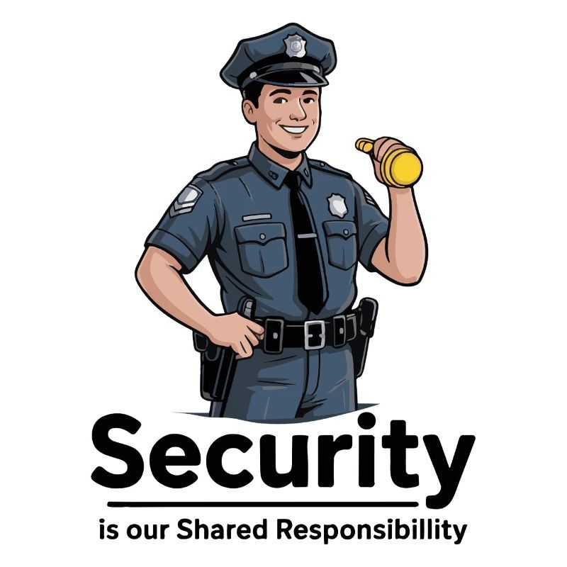 Agent de sécurité Spotlight Graphic