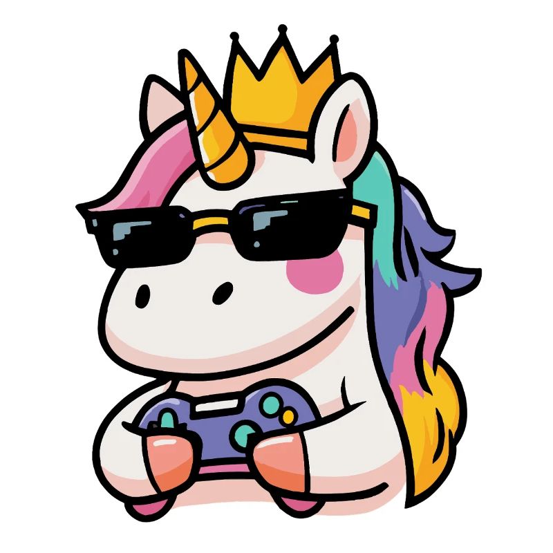 Einhorn zockt