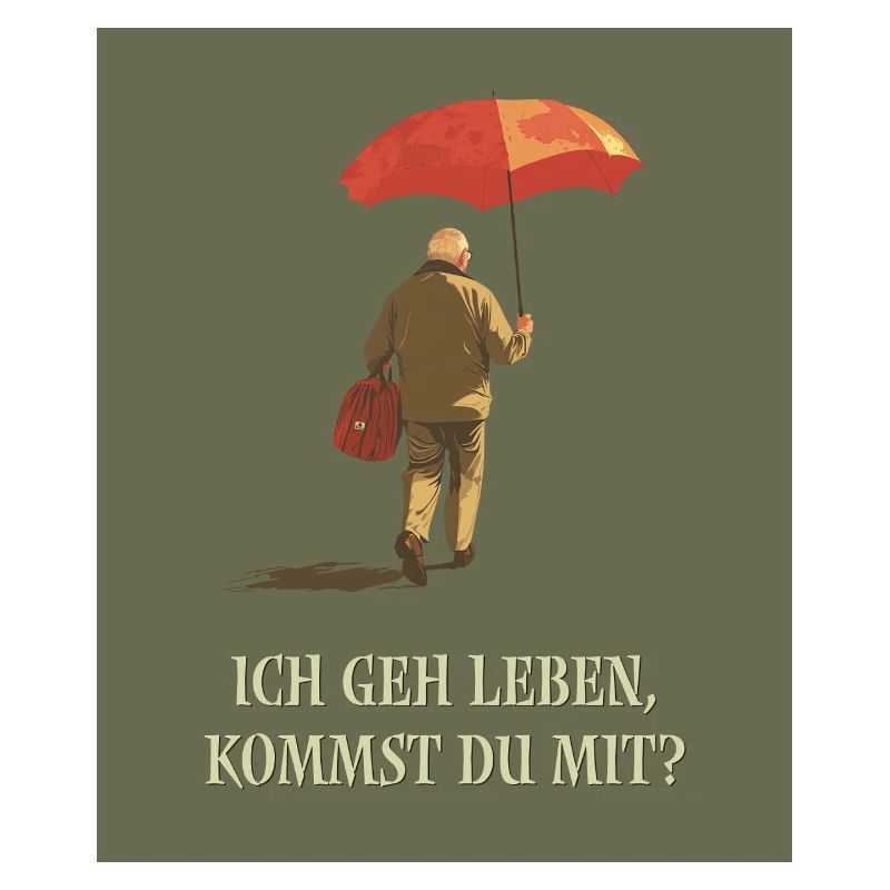 I'm going to live - will you come with me?