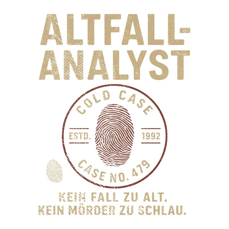 Altfall-Analyst – Cold Case Shirt