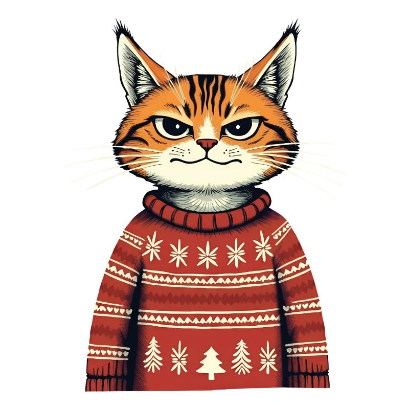 Weihnachtskatze
