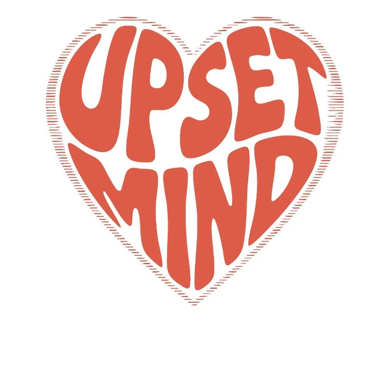 Upset Mind – Retro Herz Design