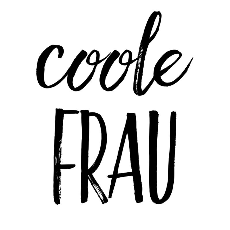 Coole Frau