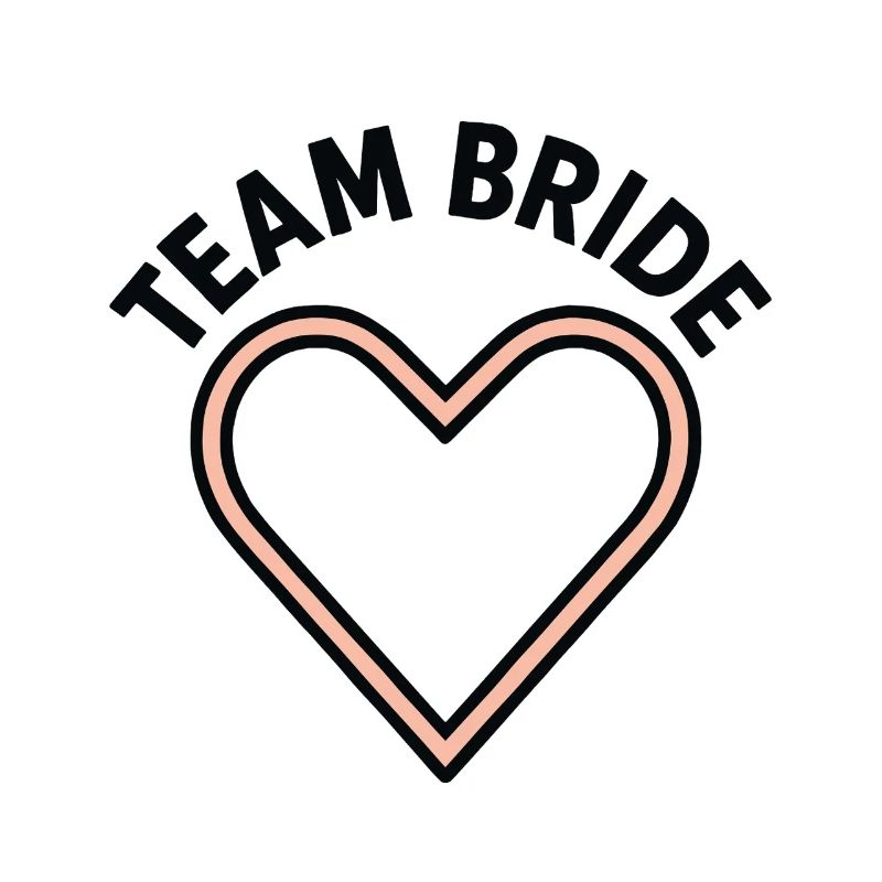 Junggesellenabschied Braut Team - TEAM BRAUT
