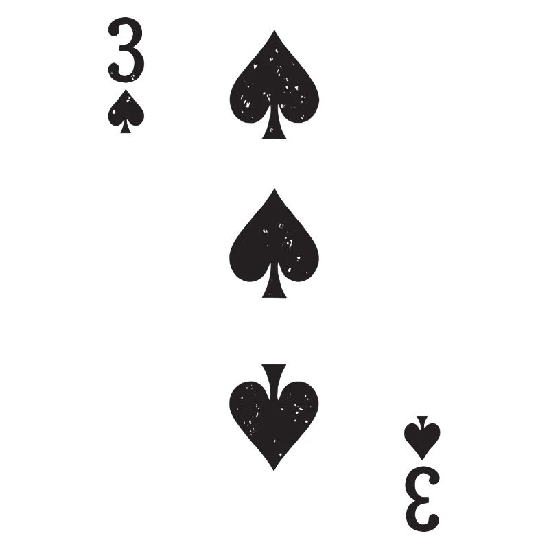 Three spades