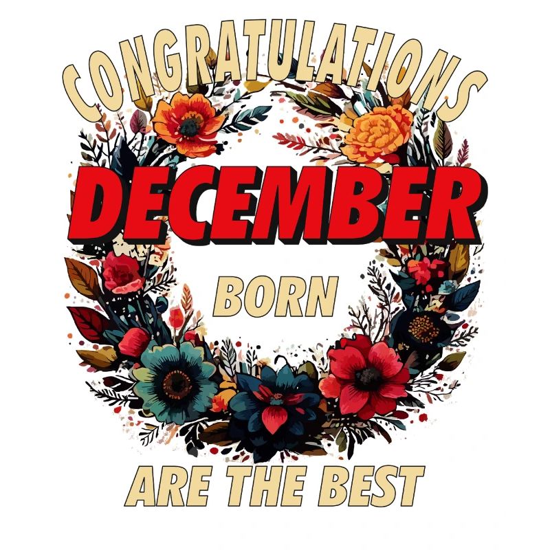 CONGRATULATIONS DECEMBER