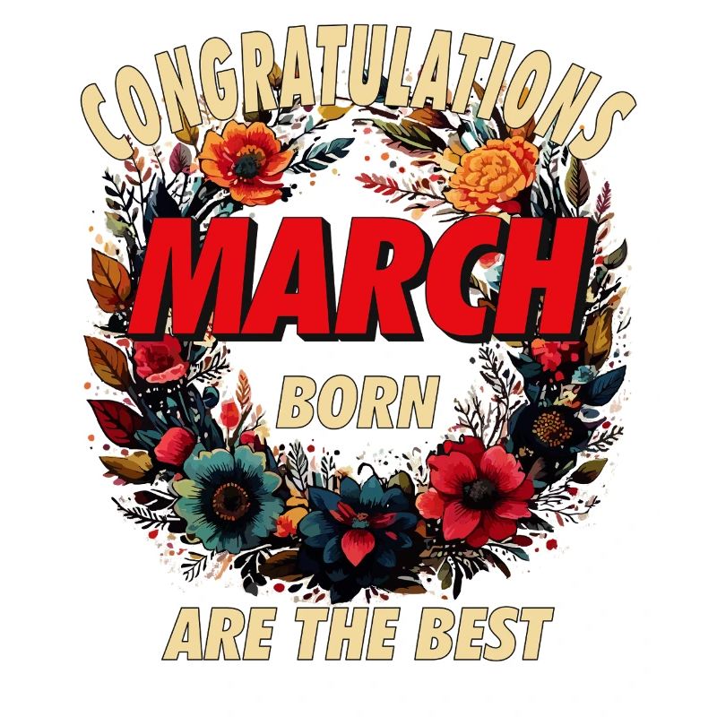 CONGRATULATIONS MARCH