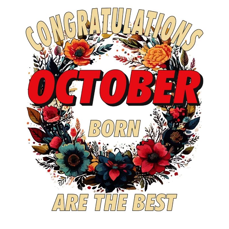 CONGRATULATIONS OCTOBER