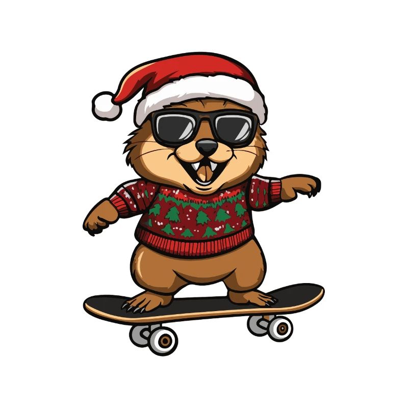 Castor Noël Drôle