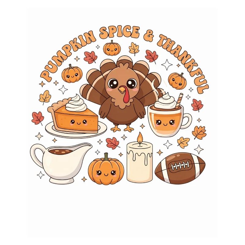 Pumpkin Spice Dankbarer Truthahn