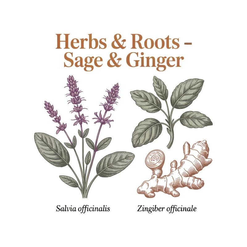 Botanical Herbs - Sage & Ginger
