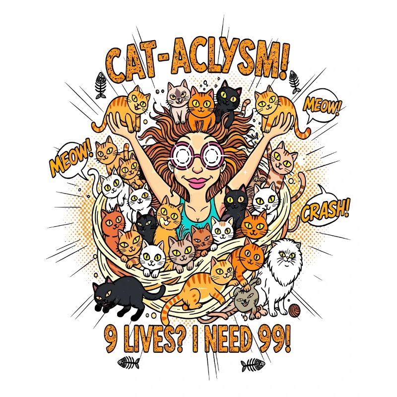 CAT-ACLYSM! 99 Katzen Chaos - Comic