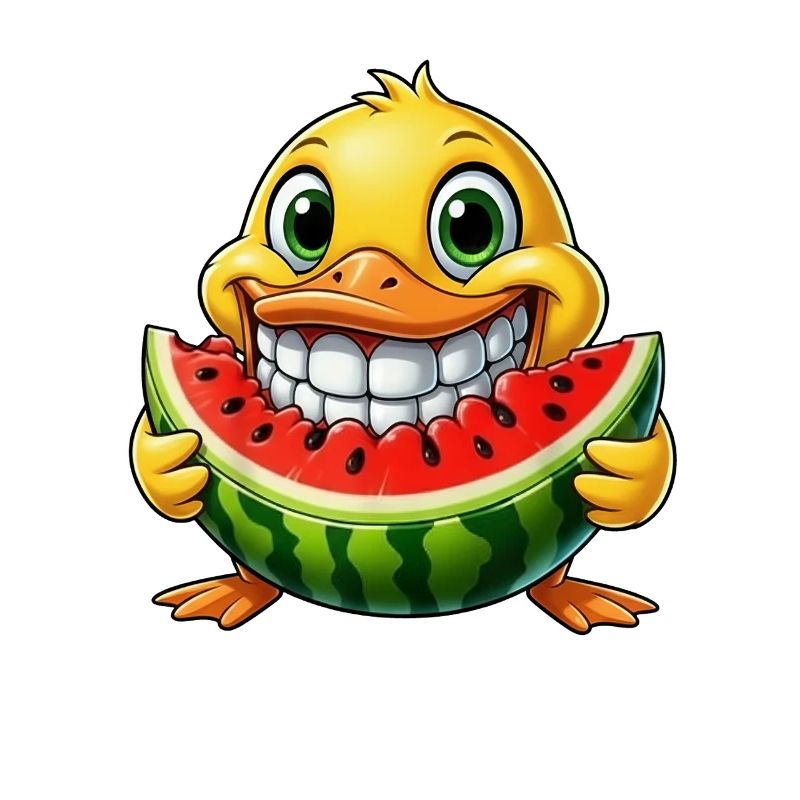 Merry Duck Pastèque Pastèque Délice d’été