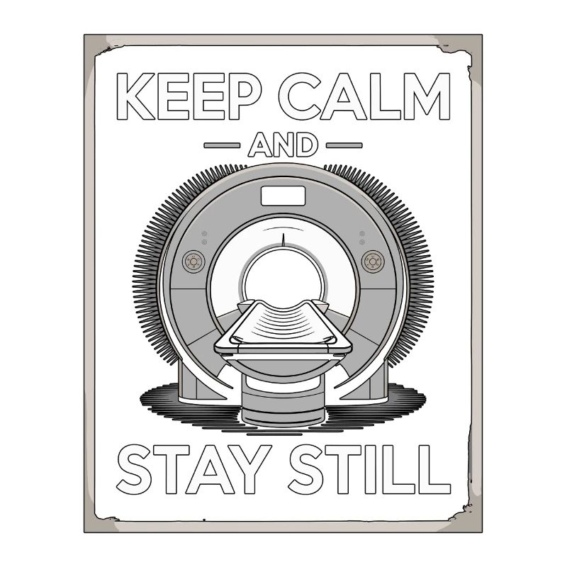 MRI Tech Keep Calm And Stay Rad Tech MRI Imaging