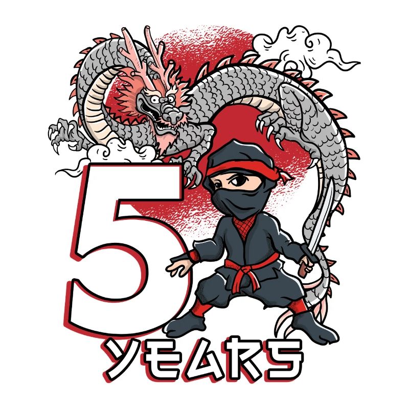 5 ans de Ninja Dragon