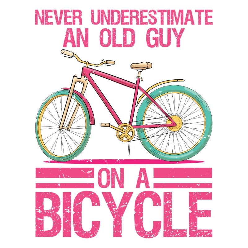 Never Underestimate an Old Guy On A Bicycle 