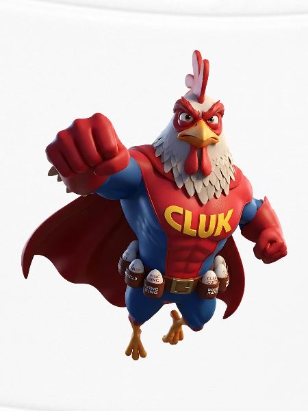 Cluk, der Hahn-Held