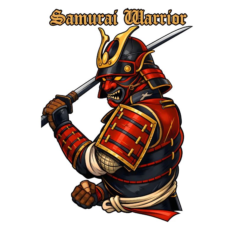 Samurai Warrior Japan Armor Bushido Design