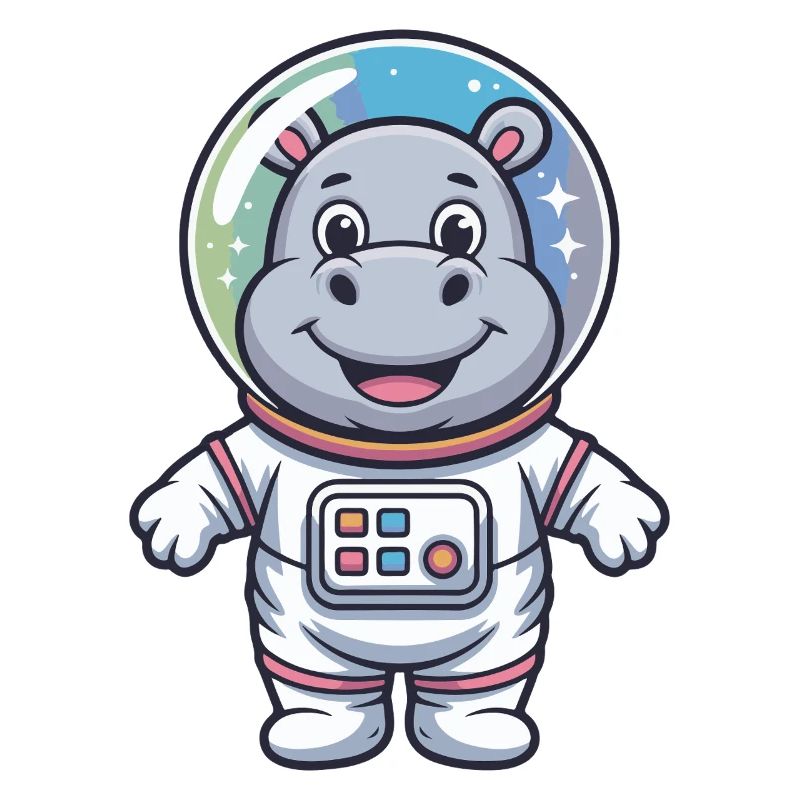Hippo Astronaut Space Adventure