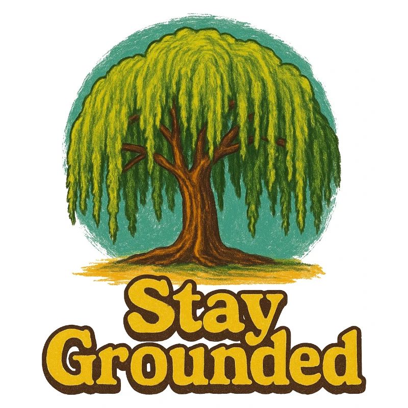 Stay Grounded Willow Tree
