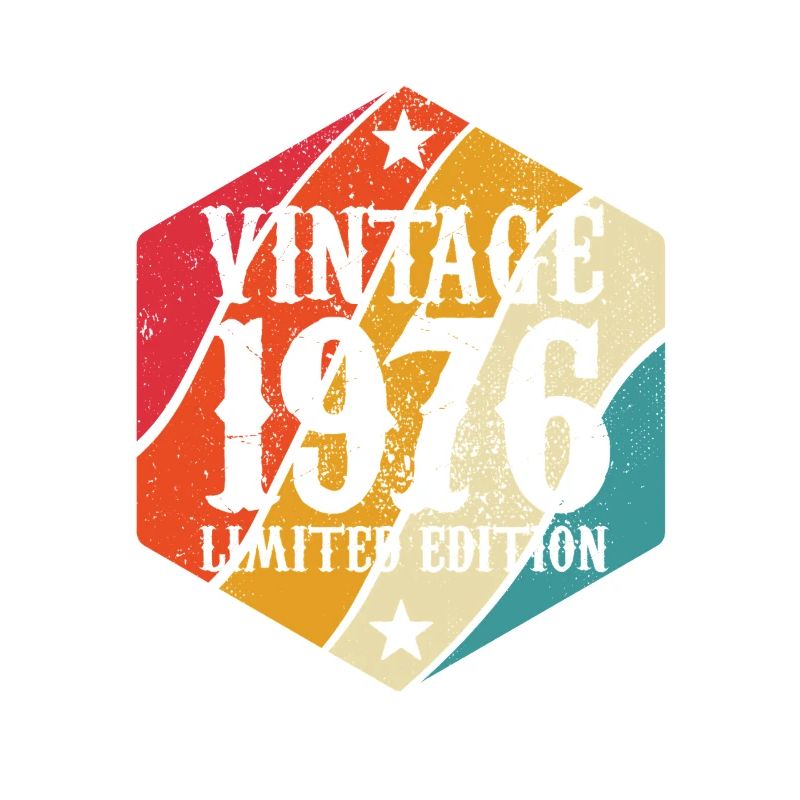 Édition limitée cadeau d’anniversaire 1976