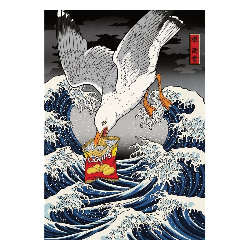 Seagulls Steals Chips Funny