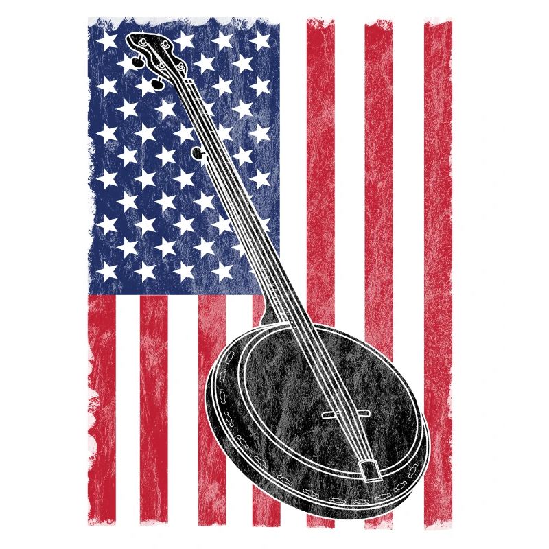 Banjo USA Drapeau